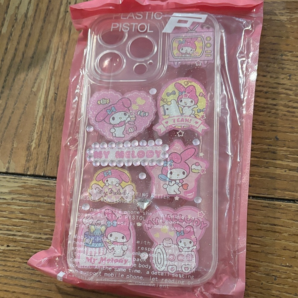 Cute My Melody Clear Phone Case